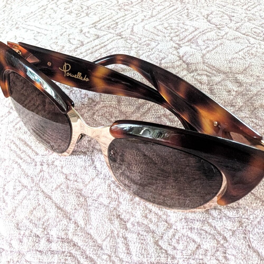 Pomellato Tortoise Shell Cat's Eye‎ Sun Glasses Like New